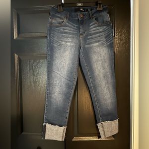 1822 Denim Taylor Cropped Skinny Jeans